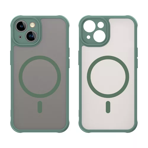 Techsuit - HaloFrost II MagSafe tok - iPhone 13 - Zöld