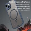 Techsuit - HaloFrost II MagSafe tok - iPhone 13 - Sötétkék