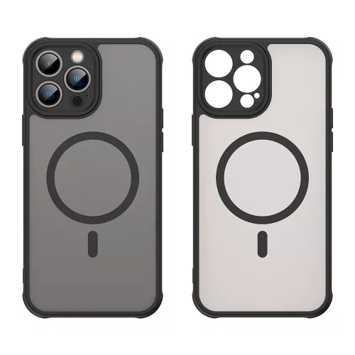 Techsuit - HaloFrost II MagSafe tok - iPhone 13 Pro - Fekete