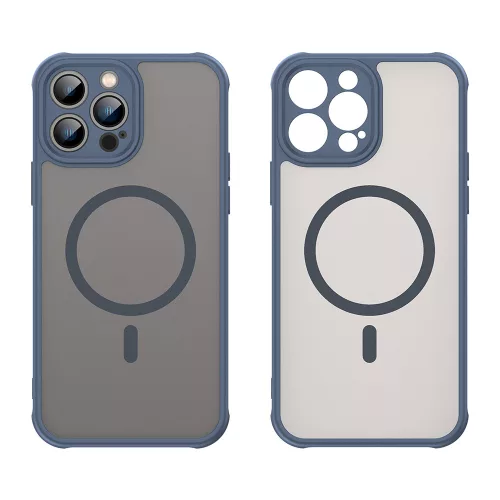 Techsuit - HaloFrost II MagSafe tok - iPhone 13 Pro - Sötétkék