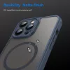 Techsuit - HaloFrost II MagSafe tok - iPhone 13 Pro - Sötétkék