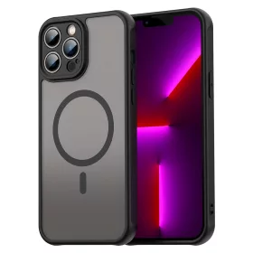   Techsuit - HaloFrost II MagSafe tok - iPhone 13 Pro Max - Fekete