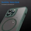 Techsuit - HaloFrost II MagSafe tok - iPhone 13 Pro Max - Zöld