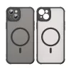 Techsuit - HaloFrost II MagSafe tok - iPhone 14 Plus - Fekete