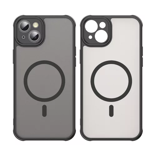 Techsuit - HaloFrost II MagSafe tok - iPhone 14 Plus - Fekete