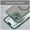 Techsuit - HaloFrost II MagSafe tok - iPhone 14 Plus - Zöld
