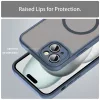 Techsuit - HaloFrost II MagSafe tok - iPhone 14 Plus - Sötétkék