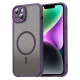 Techsuit - HaloFrost II MagSafe tok - iPhone 14 Plus - Lila