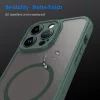 Techsuit - HaloFrost II MagSafe tok - iPhone 14 Pro - Zöld