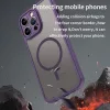 Techsuit - HaloFrost II MagSafe tok - iPhone 14 Pro - Lila