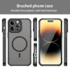 Techsuit - HaloFrost II MagSafe tok - iPhone 14 Pro Max - Fekete