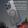Techsuit - HaloFrost II MagSafe tok - iPhone 14 Pro Max - Sötétkék