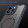 Techsuit - HaloFrost II MagSafe tok - iPhone 14 Pro Max - Sötétkék