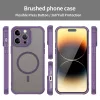 Techsuit - HaloFrost II MagSafe tok - iPhone 14 Pro Max - Lila