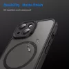 Techsuit - HaloFrost II MagSafe tok - iPhone 15 - Fekete
