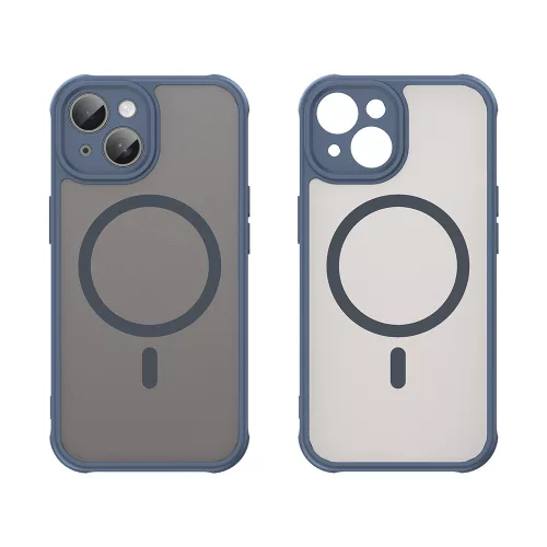 Techsuit - HaloFrost II MagSafe tok - iPhone 15 - Sötétkék
