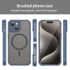 Techsuit - HaloFrost II MagSafe tok - iPhone 15 - Sötétkék