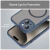 Techsuit - HaloFrost II MagSafe tok - iPhone 15 - Sötétkék