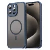 Techsuit - HaloFrost II MagSafe tok - iPhone 15 Pro - Sötétkék
