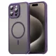 Techsuit - HaloFrost II MagSafe tok - iPhone 15 Pro - Lila