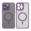 Techsuit - HaloFrost II MagSafe tok - iPhone 15 Pro - Lila