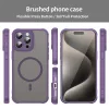 Techsuit - HaloFrost II MagSafe tok - iPhone 15 Pro - Lila