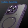 Techsuit - HaloFrost II MagSafe tok - iPhone 15 Pro - Lila