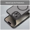 Techsuit - HaloFrost II MagSafe tok - iPhone 15 Plus - Fekete