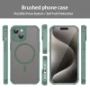 Techsuit - HaloFrost II MagSafe tok - iPhone 15 Plus - Zöld