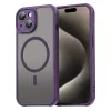 Techsuit - HaloFrost II MagSafe tok - iPhone 15 Plus - Lila