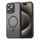 Techsuit - HaloFrost II MagSafe tok - iPhone 15 Pro Max - Fekete