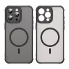 Techsuit - HaloFrost II MagSafe tok - iPhone 15 Pro Max - Fekete