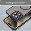 Techsuit - HaloFrost II MagSafe tok - iPhone 15 Pro Max - Fekete