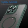 Techsuit - HaloFrost II MagSafe tok - iPhone 15 Pro Max - Zöld