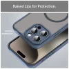 Techsuit - HaloFrost II MagSafe tok - iPhone 15 Pro Max - Sötétkék