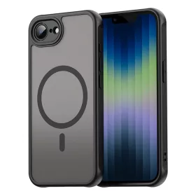   Techsuit - HaloFrost II MagSafe tok - iPhone 16e / iPhone 17e - Fekete