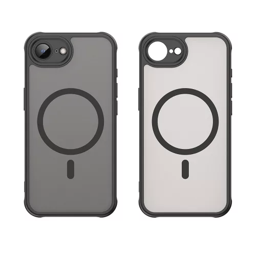 Techsuit - HaloFrost II MagSafe tok - iPhone 16e / iPhone 17e - Fekete