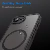 Techsuit - HaloFrost II MagSafe tok - iPhone 16e / iPhone 17e - Fekete