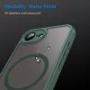 Techsuit - HaloFrost II MagSafe tok - iPhone 16e / iPhone 17e - Zöld