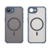 Techsuit - HaloFrost II MagSafe tok - iPhone 16e / iPhone 17e - Sötétkék