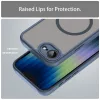 Techsuit - HaloFrost II MagSafe tok - iPhone 16e / iPhone 17e - Sötétkék