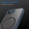 Techsuit - HaloFrost II MagSafe tok - iPhone 16e / iPhone 17e - Sötétkék