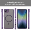 Techsuit - HaloFrost II MagSafe tok - iPhone 16e / iPhone 17e - Lila