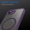 Techsuit - HaloFrost II MagSafe tok - iPhone 16e / iPhone 17e - Lila