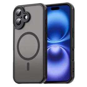 Techsuit - HaloFrost II MagSafe tok - iPhone 16 - Fekete