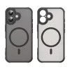 Techsuit - HaloFrost II MagSafe tok - iPhone 16 Plus - Fekete