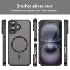 Techsuit - HaloFrost II MagSafe tok - iPhone 16 Plus - Fekete