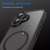 Techsuit - HaloFrost II MagSafe tok - iPhone 16 Plus - Fekete
