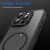 Techsuit - HaloFrost II MagSafe tok - iPhone 16 Pro - Fekete