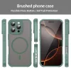 Techsuit - HaloFrost II MagSafe tok - iPhone 16 Pro - Zöld